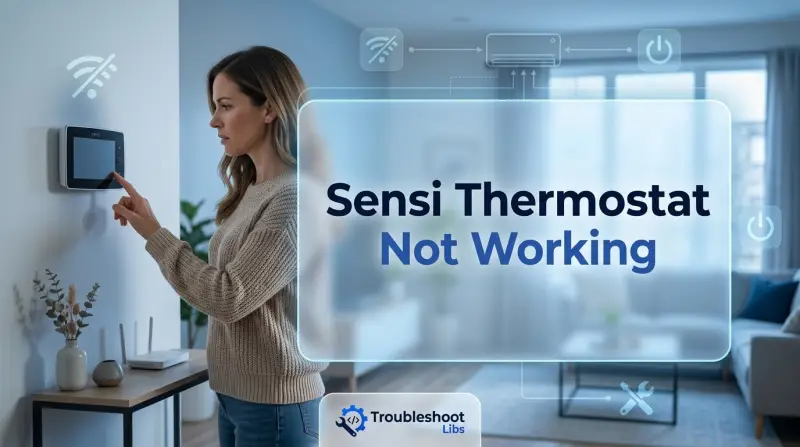 Sensi Thermostat Not Working-Fi