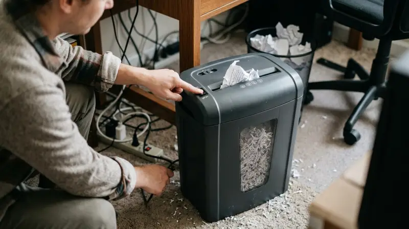 Shredder That Wont Turn Off