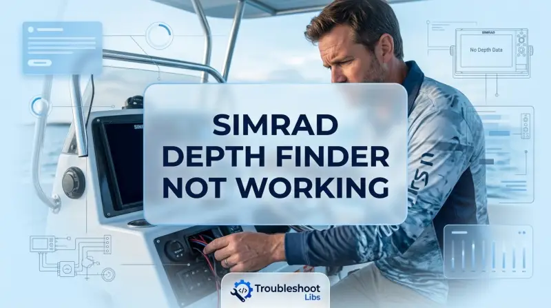 Simrad Depth Finder Not Working-fi