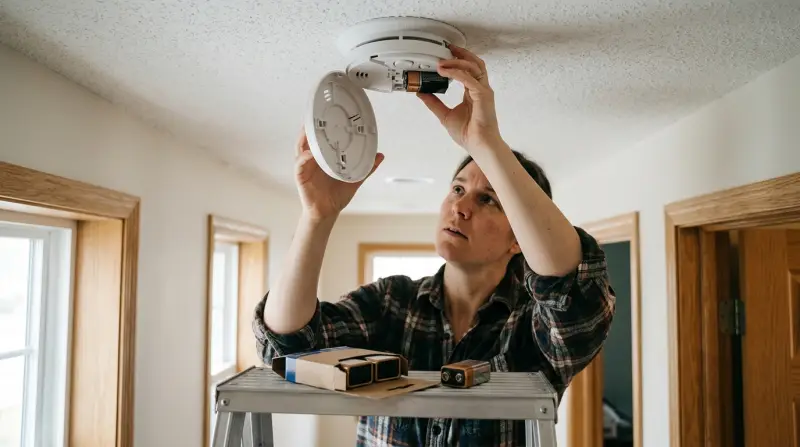 Smoke Detector Beeping With New Battery