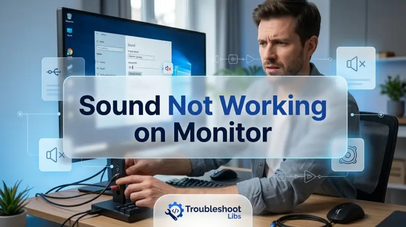 Sound Not Working on Monitor-Fi