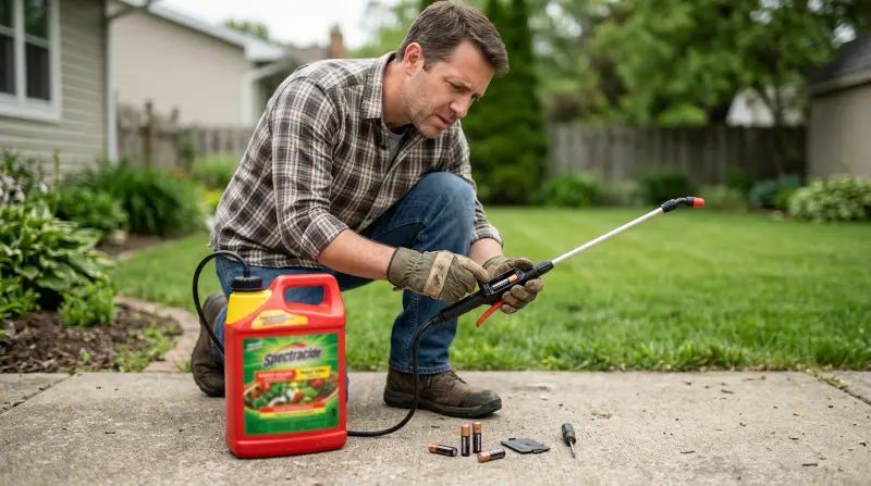 Spectracide Accushot Sprayer Not Working