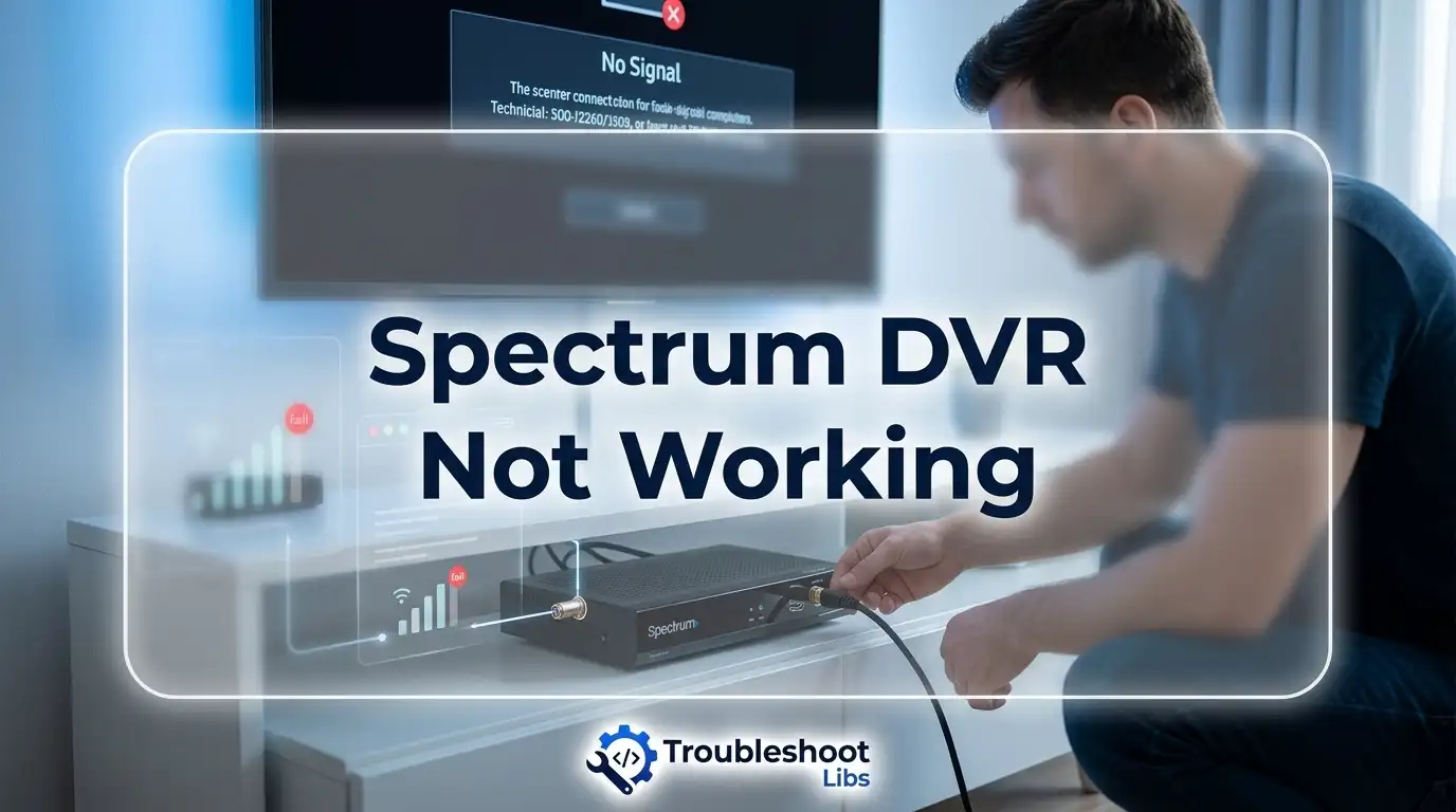 Spectrum DVR Not Working