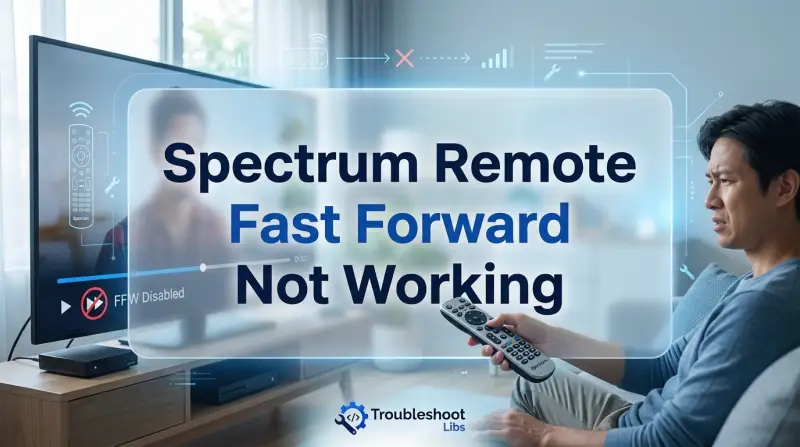 Spectrum Remote Fast Forward Not Working-Fi