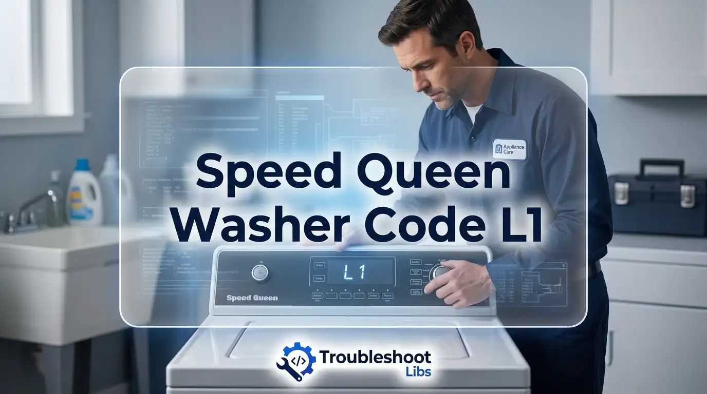 Speed Queen Washer Code L1