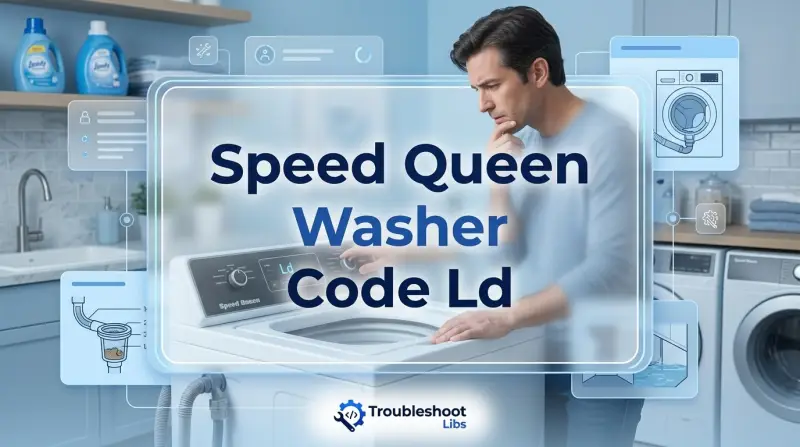 Speed Queen Washer Code Ld-Fi