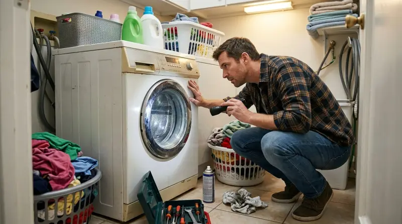 Squeaking Washing Machine