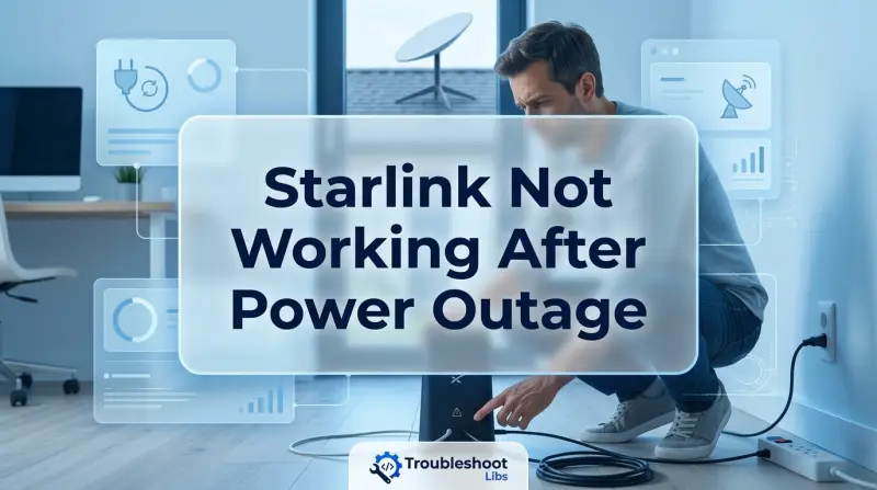 Starlink Not Working After Power Outage-Fi
