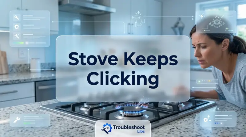 Stove Keeps Clicking-Fi