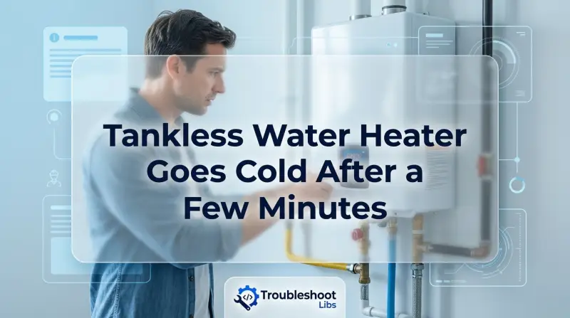 Tankless Water Heater Goes Cold After a Few Minutes-Fi