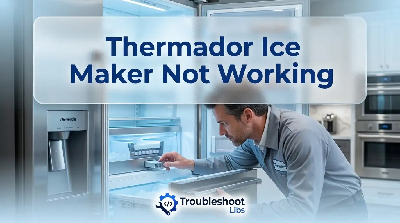 Thermador Ice Maker Not Working