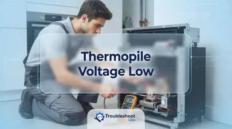 Thermopile Voltage Low
