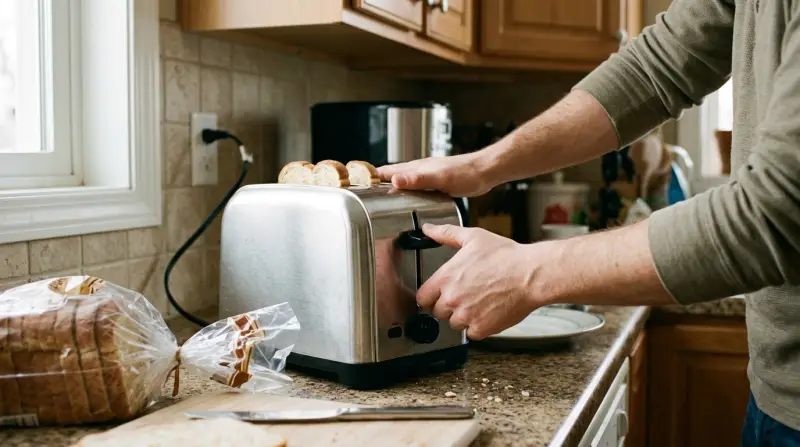 Toaster Wont Stay Down