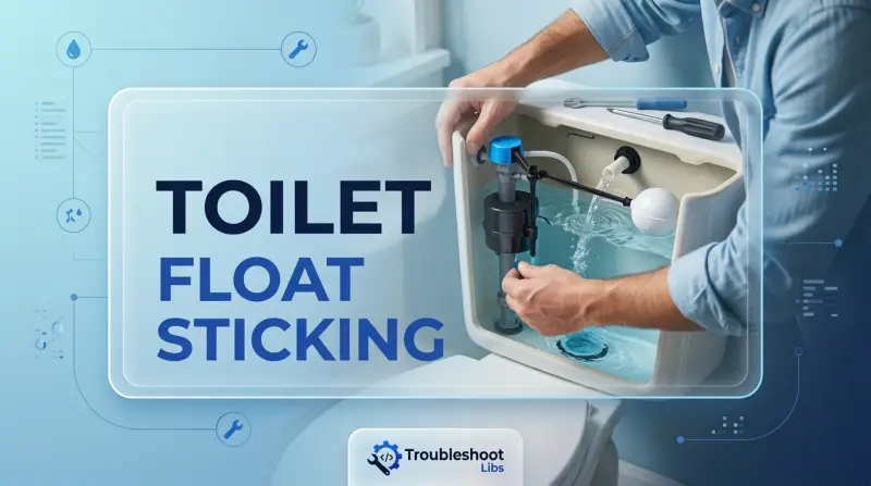 Toilet Float Sticking-Fi