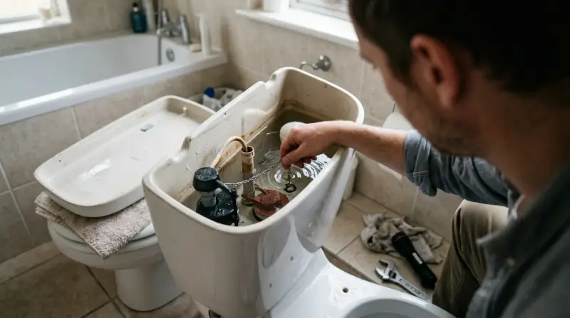 Toilet Keeps Running Randomly