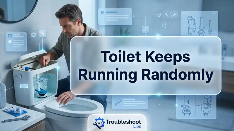 Toilet Keeps Running Randomly-Fi