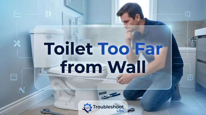 Toilet Too Far from Wall-Fi