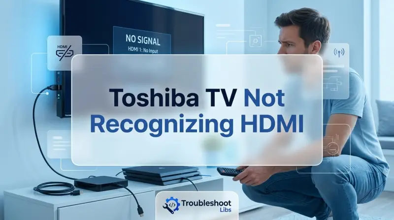 Toshiba TV Not Recognizing HDMI-Fi