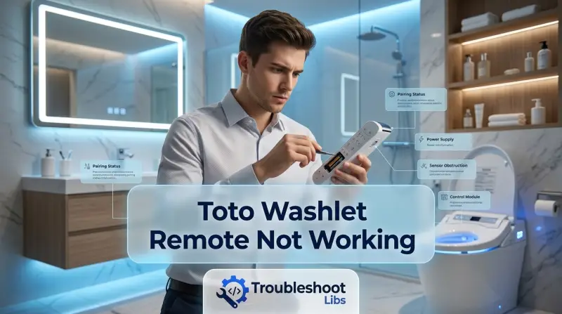 Toto Washlet Remote Not Working
