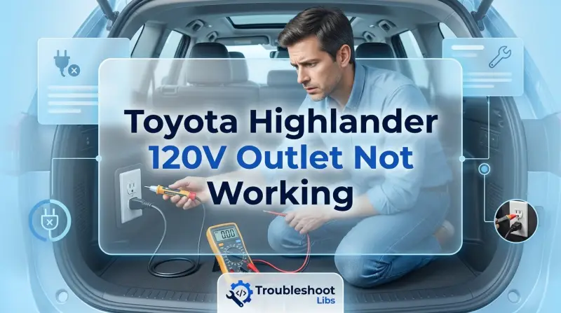Toyota Highlander 120V Outlet Not Working-Fi