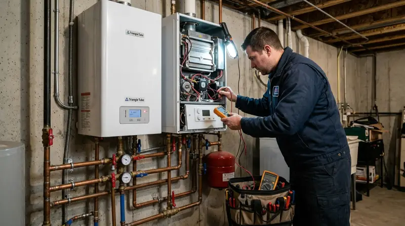 Triangle Tube Boiler Problems