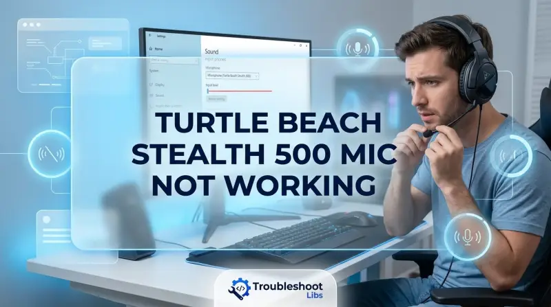 Turtle Beach Stealth 500 Mic Not Working-Fi