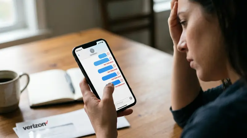 Verizon Text Problems