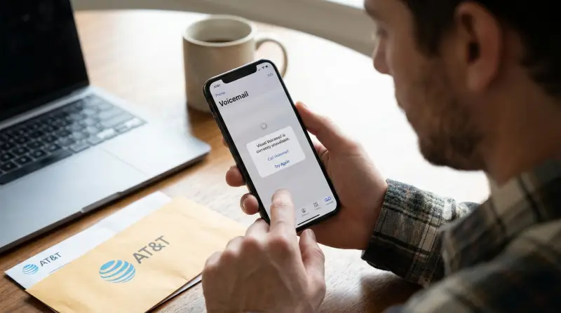 Visual Voicemail Not Working AT&T