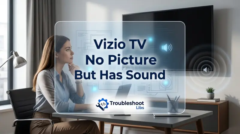 Vizio TV No Picture But Has Sound
