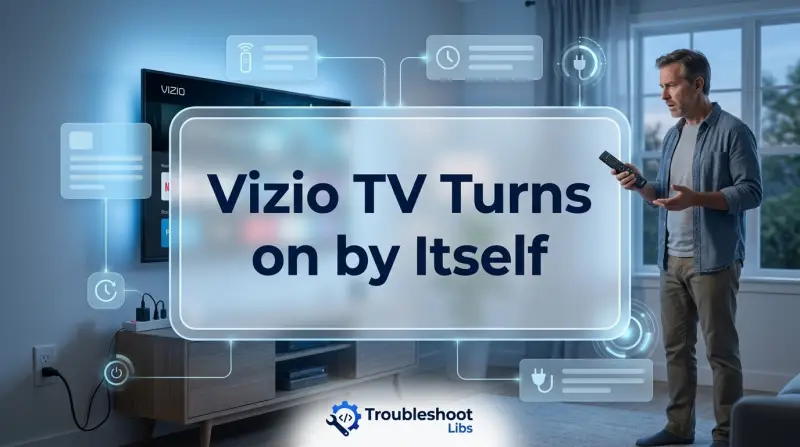 Vizio TV Turns on by Itself-Fi
