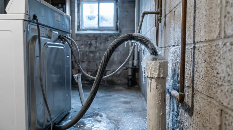 Washer Drain Frozen
