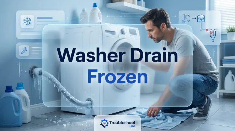Washer Drain Frozen-Fi
