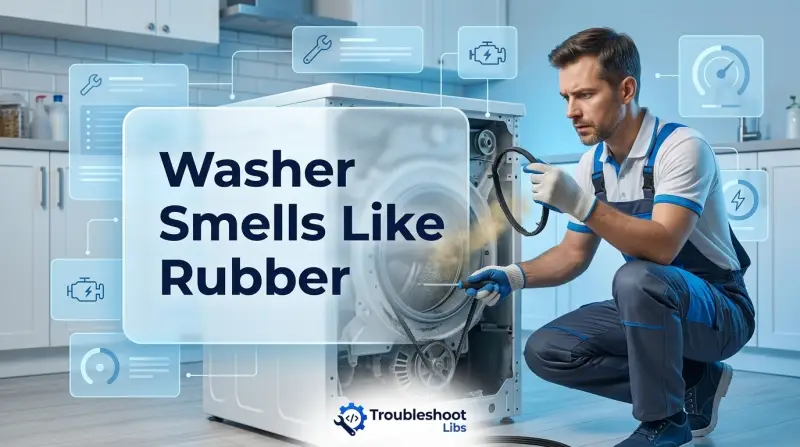 Washer Smells Like Burning Rubber-Fi