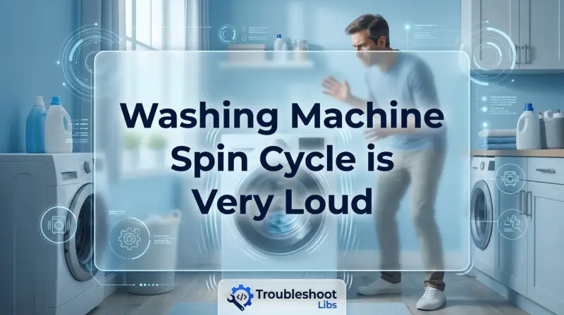 Washing Machine Spin Cycle is Very Loud-Fi