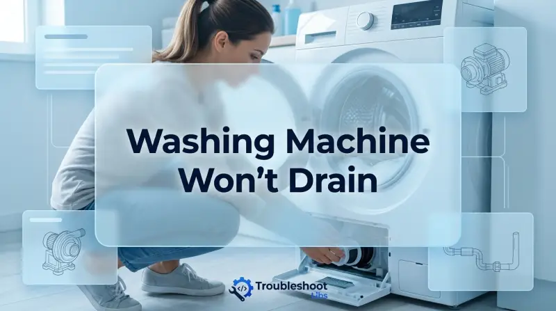 Washing Machine Wont Drain-Fi