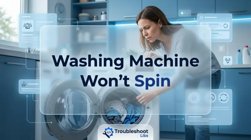 Washing Machine Wont Spin-Fi