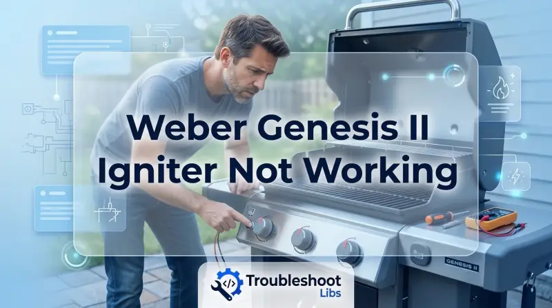 Weber Genesis II Igniter Not Working-Fi