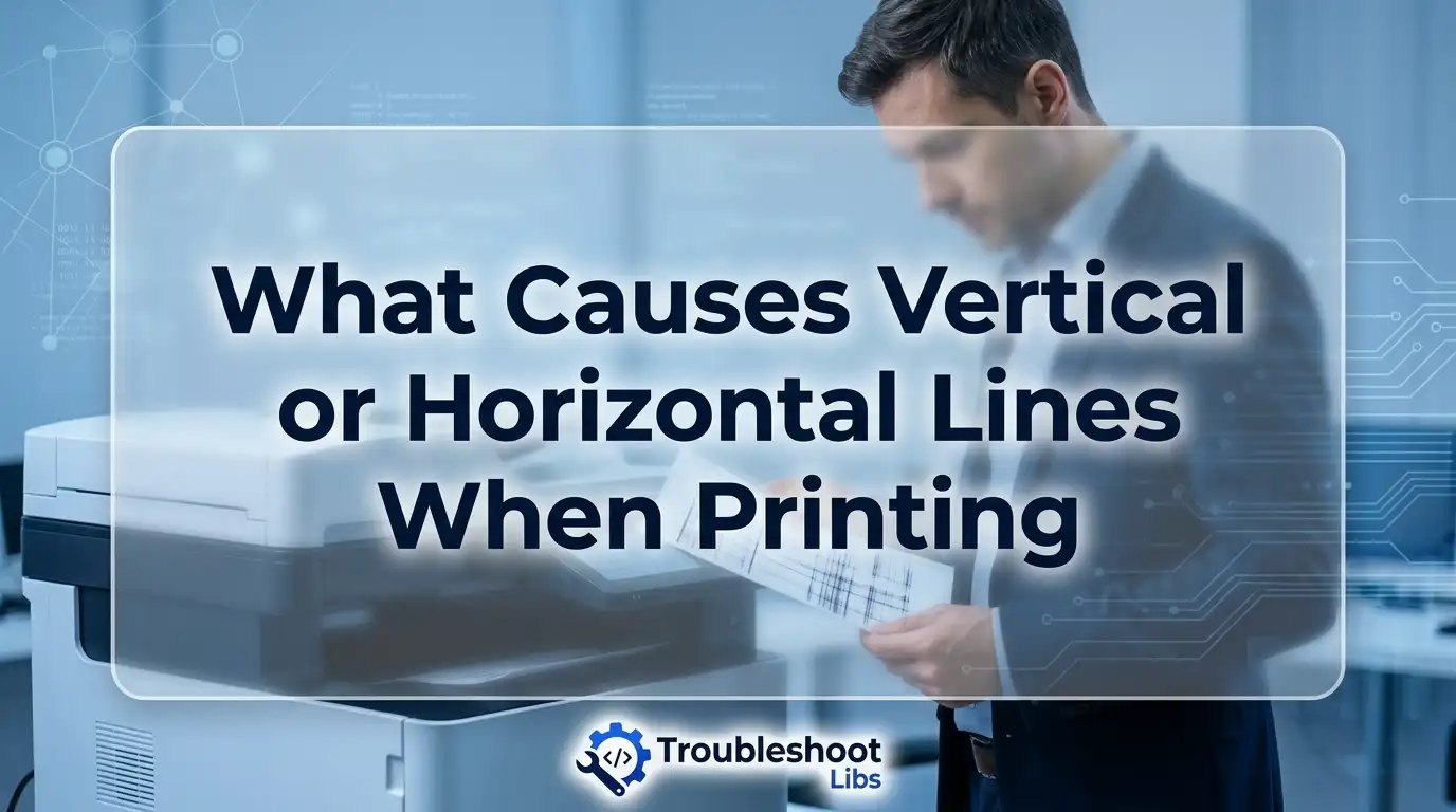What Causes Vertical or Horizontal Lines When Printing