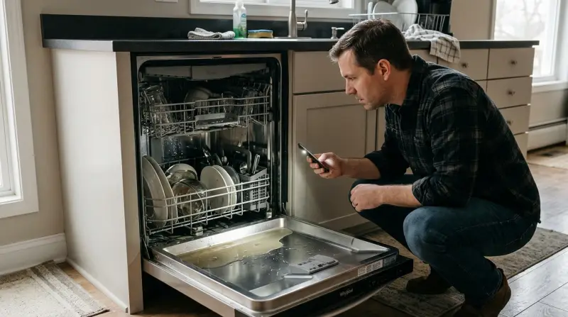 Whirlpool Dishwasher Fills But Does Not Wash