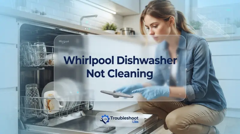Whirlpool Dishwasher Not Cleaning