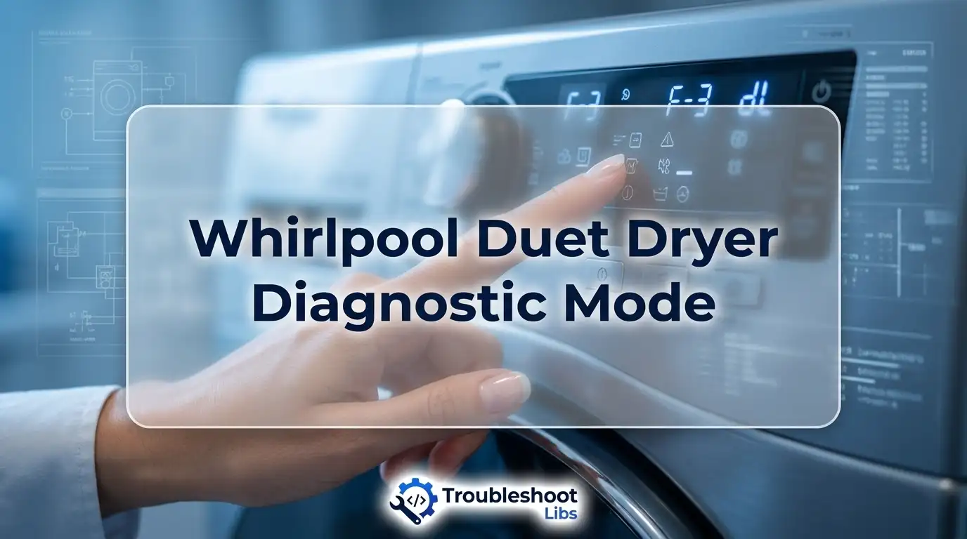 Whirlpool Duet Dryer Diagnostic Mode