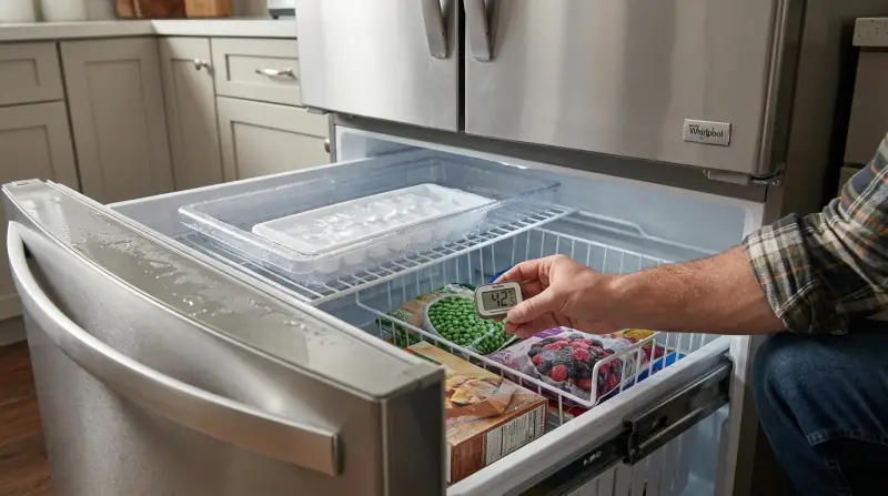 Whirlpool Freezer Not Freezing