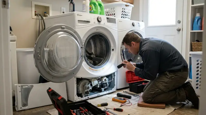 Whirlpool Washer Not Spinning Making Loud Noise