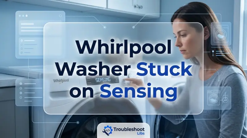 Whirlpool Washer Stuck on Sensing-Fi