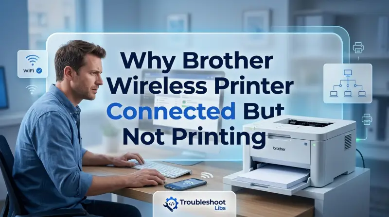 Why Brother Wireless Printer Connected But Not Printing-Fi