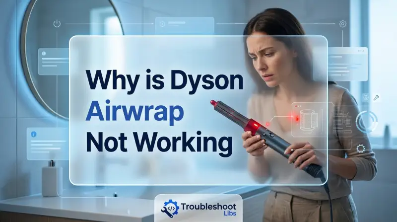 Why is Dyson Airwrap Not Working-Fi