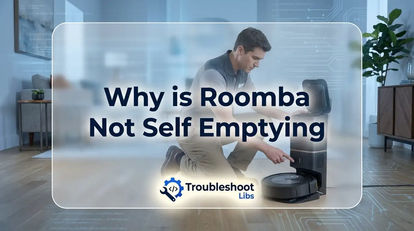 Why is Roomba Not Self Emptying