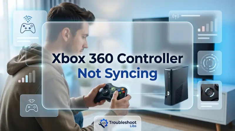 Xbox 360 Controller Not Syncing-Fi