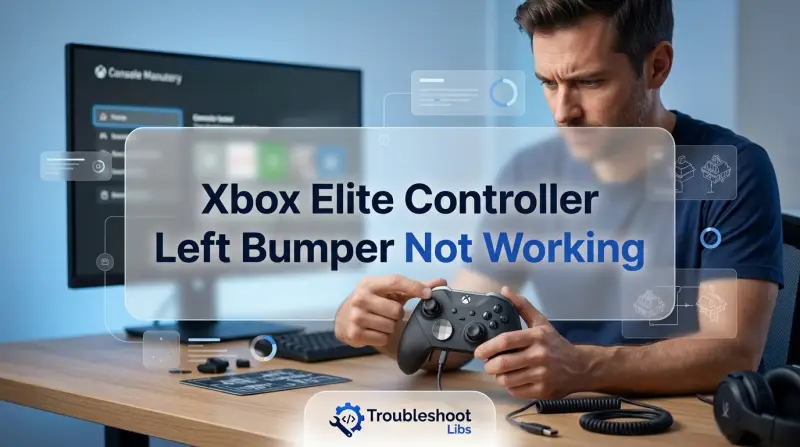 Xbox Elite Controller Left Bumper Not Working-Fi