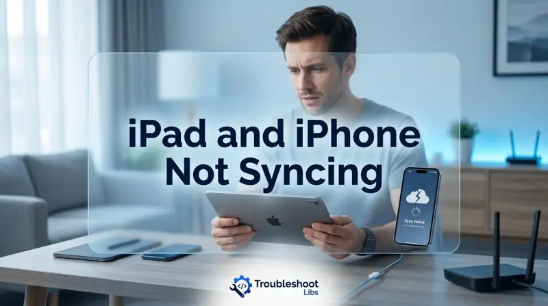 iPad and iPhone Not Syncing-Fi